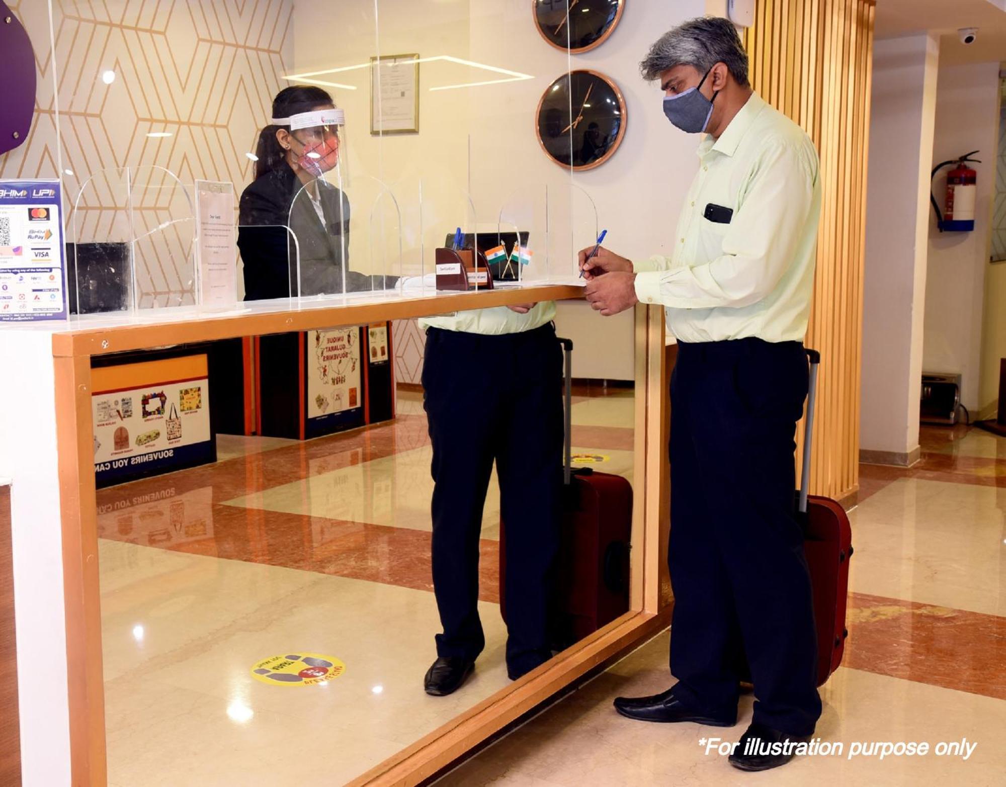 Super Hotel O Global New Delhi Bagian luar foto